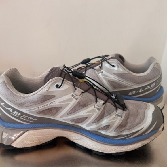 SALOMON XT-6 'Silver Cloud Iron Ultramarine EU SIZE 38 - Picture 5 of 9